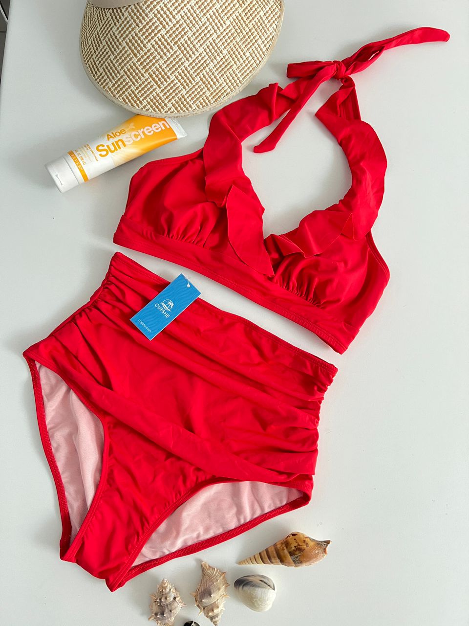 مایو دوتیکه برند cupshe سایز M