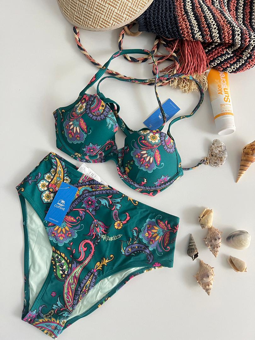 مایو دوتیکه برند Cupshe سایز S